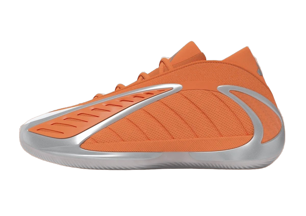 Adidas Men's Anthony Edwards 2 Shoes - Lucid Orange / Silver Metallic / Grey One - Just For Sports