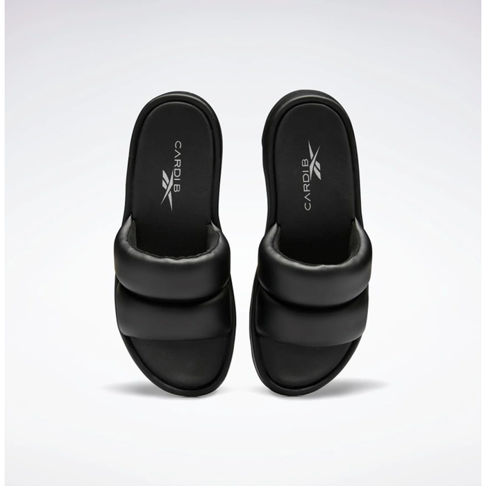 Reebok Women's Cardi B Slides - Core Black