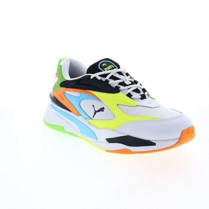 Puma RS-Fast Tropics 38832701 Mens White Leather Lifestyle Sneakers Shoes