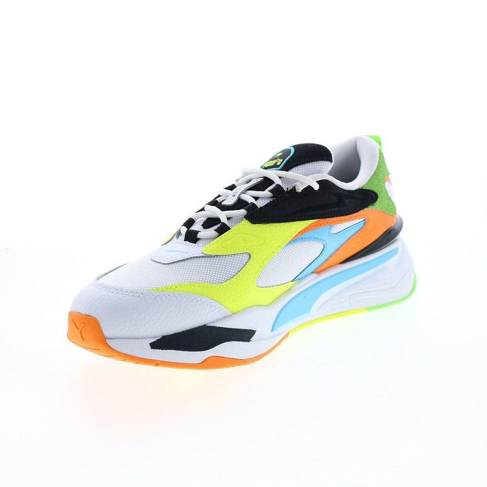 Puma RS-Fast Tropics 38832701 Mens White Leather Lifestyle Sneakers Shoes