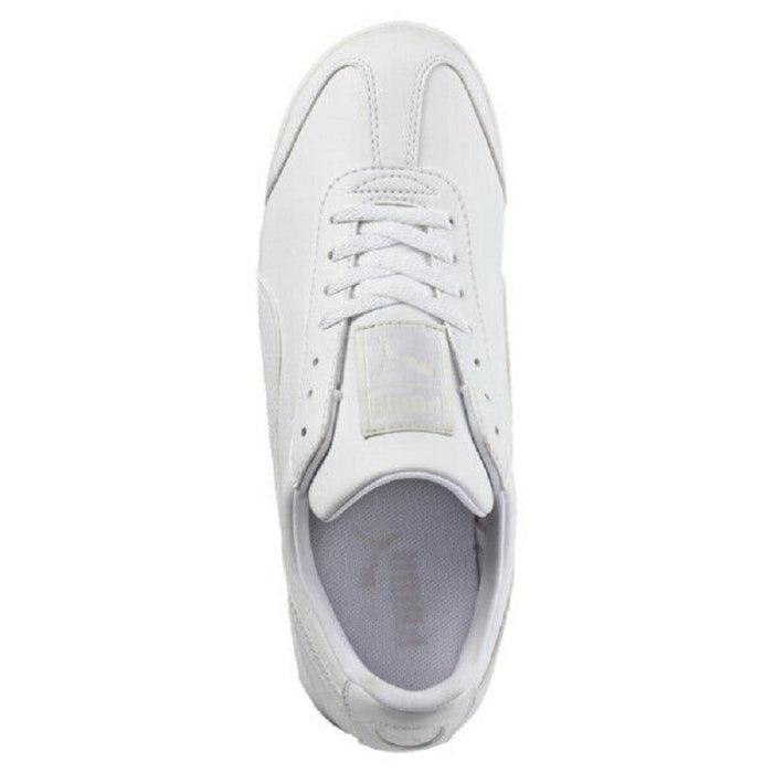 Puma Roma Basic 35357221 Classic White Casual Mens Shoes Sneakers Sizes 7.5-13