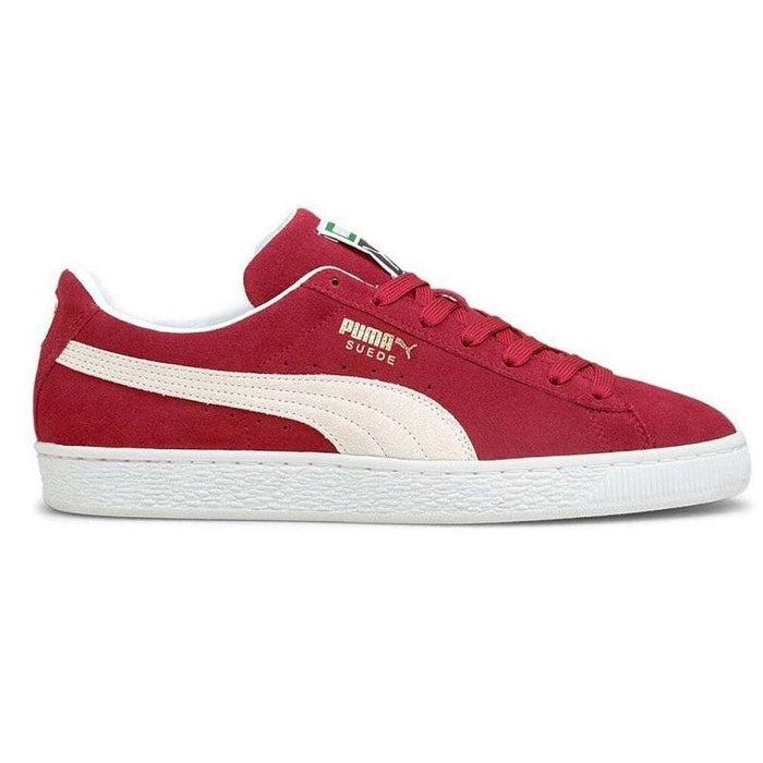 Puma Men s Suede Classic 21 Shoes Cabernet Red White