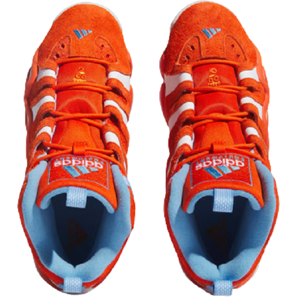 Adidas Men's Crazy 8 Shoes - Team Orange / Cloud White / Team Light Bl Just For Sports Adidas Men's Crazy 8 Shoes - Team Orange / Cloud White / Team Light Bl Just For Sports