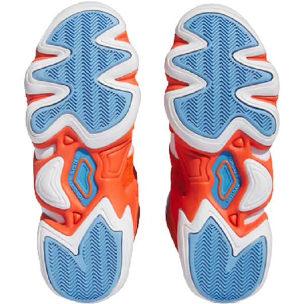 Adidas Men's Crazy 8 Shoes - Team Orange / Cloud White / Team Light Blue Adidas Men's Crazy 8 Shoes - Team Orange / Cloud White / Team Light Blue