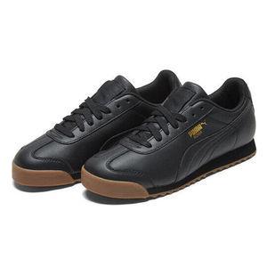 Puma Men's Roma Classic Shoes Black Gum - Main Image