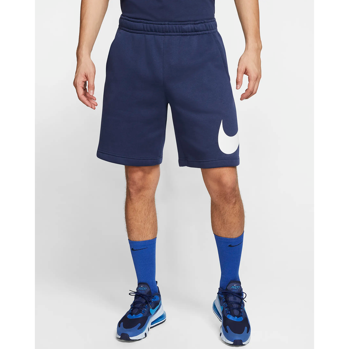 Nike Men s Sportswear Club Graphic Shorts Midnight Navy White Just For Sports