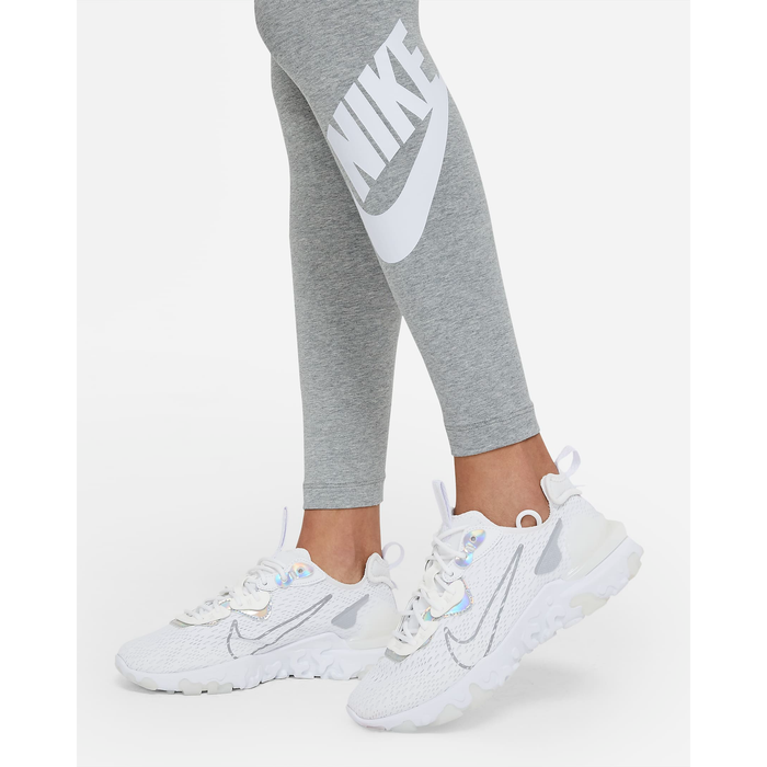 Nike Women's Sportswear Essential Leggings - Dark Grey Heather / White