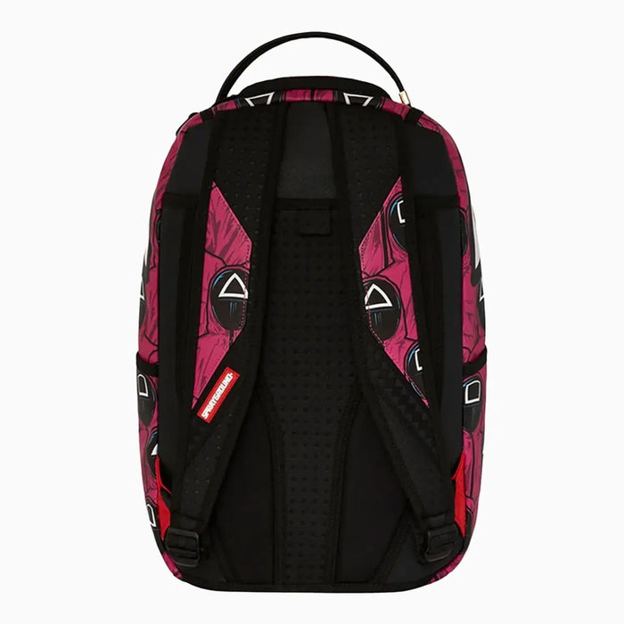 Sprayground Chrome Crusher Graff Backpack - Purple / Blue