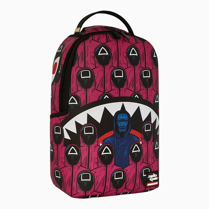 Sprayground Chrome Crusher Graff Backpack - Purple / Blue