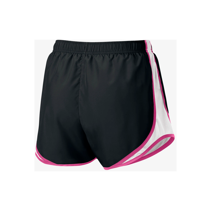 Nike Women's Tempo Shorts - Black / White / Vivid Pink / Wolf Grey