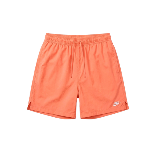 Nike Men's Club Short Apparel - Orange Frost / White - Just For Sports