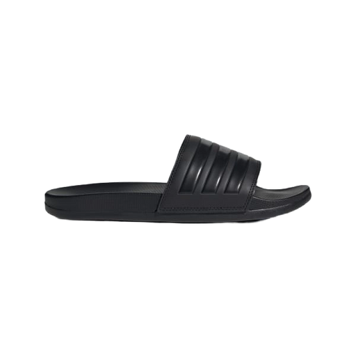 Adidas Men's Adilette Comfort Slides Shoes - Core Black / Core Black / Core Black - Just For Sports