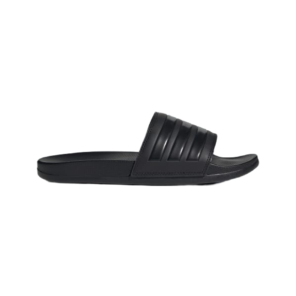 Adidas Men's Adilette Comfort Slides Shoes - Core Black / Core Black / Core Black - Just For Sports