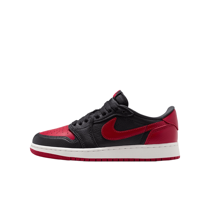 Nike Kids' Jordan 1 Retro Low Og Banned Shoes - Black / Varsity Red / Summit White - Just For Sports