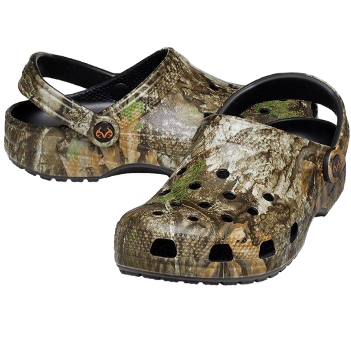 Crocs Realtree Apx Classic Clog Shoes - Multi / Brown - Just For Sports
