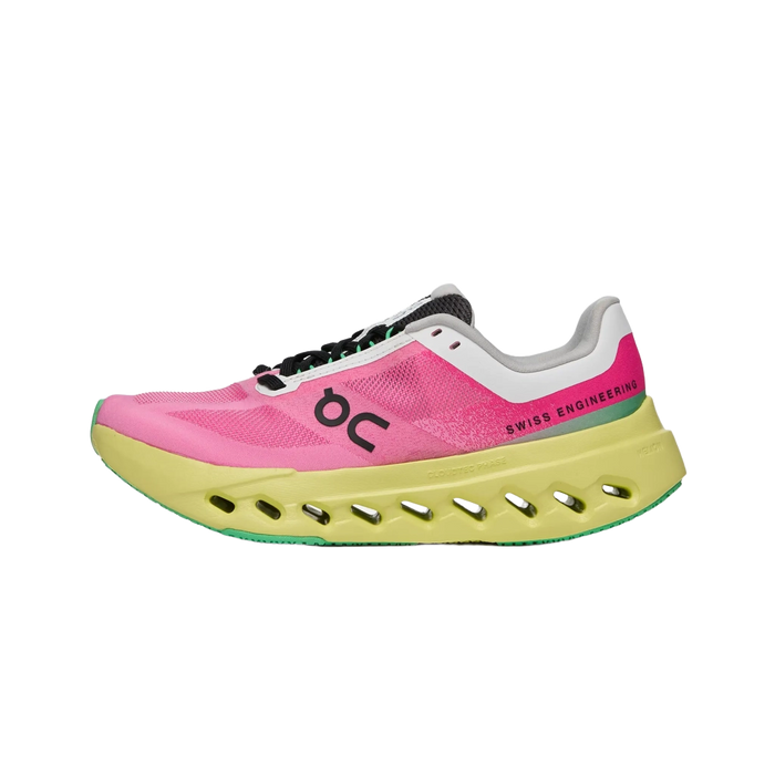 On Running Women's Cloudsurfer Next Shoes - Pink / Limelight - Just For Sports