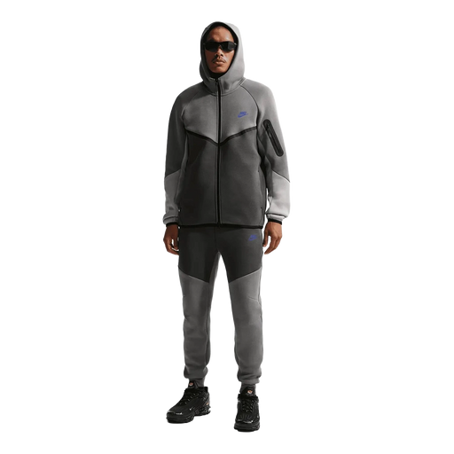 Nike Men's Tech Fleece Windrunner Full-Zip Jacket Apparel - Pencil Point / Medium Ash / College Grey / Sapphire - Just For Sports