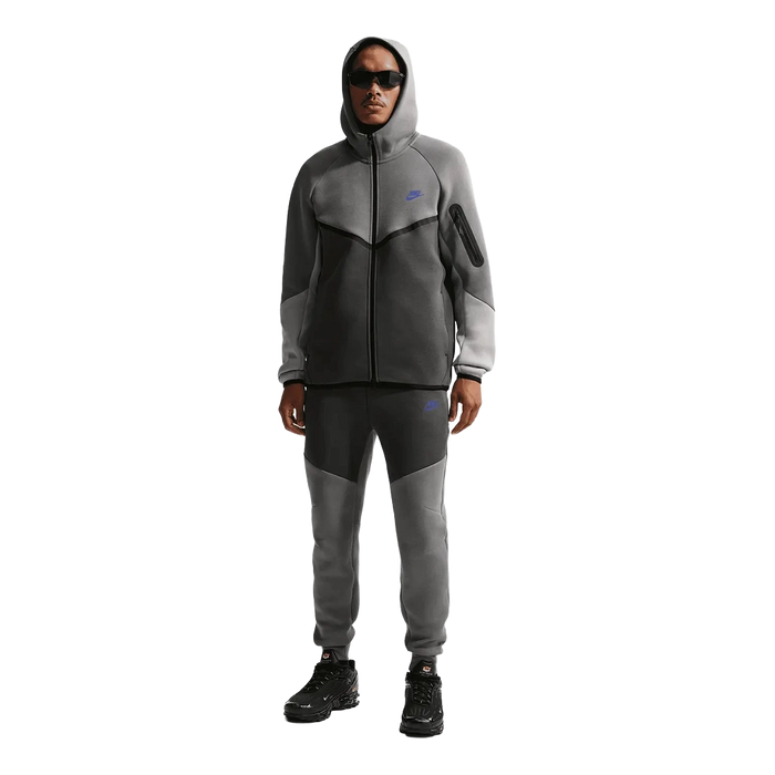Nike Men's Tech Fleece Windrunner Full-Zip Jacket Apparel - Pencil Point / Medium Ash / College Grey / Sapphire - Just For Sports