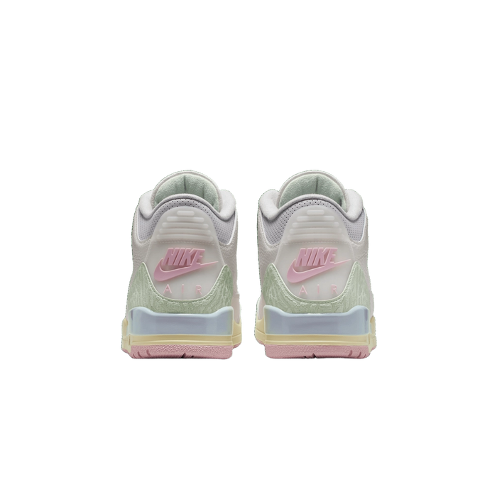 Nike Men's Jordan 3 Retro Spring Is In The Air Shoes - Sail / Jade Aura / Aura / Iced Carmine - Just For Sports