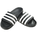 Adidas Men's Adilette Aqua Slides Shoes - Core Black / Cloud White / Core Black - Just For Sports