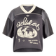 Adidas Women's Originals Cropped Soccer Jersey Apparel - Utility Black