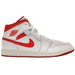 Nike Men's Air Jordan 1 Mid Se Shoes - White / Dune Red / Sail / Lobster - Just For Sports
