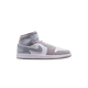 Nike Men's Air Jordan 1 Mid Se Shoes - White / Medium Grey / Cool Grey