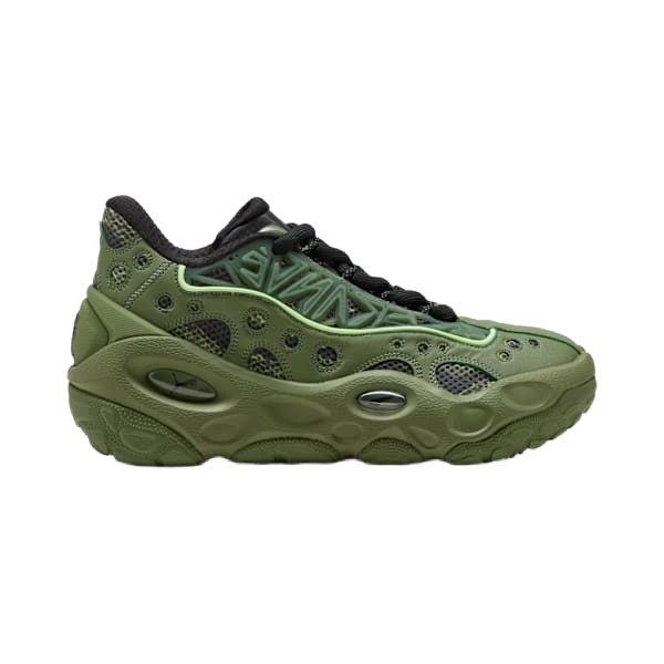 Puma Men's La France Rnr Camo Shoes - Avocado Green / Fizzy Light - Just For Sports