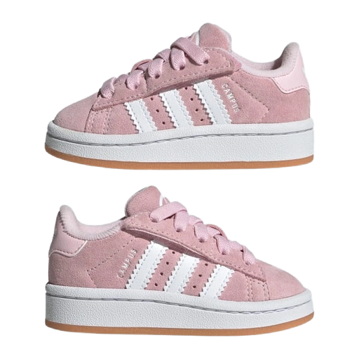 Adidas Kids' Campus 00s Comfort Closure Shoes - Clear Pink / Cloud White / Gum - Just For Sports