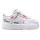 Nike Kids' Force 1 Low World Tour Shoes - White / White