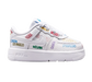 Nike Kids' Force 1 Low World Tour Shoes - White / White - Just For Sports