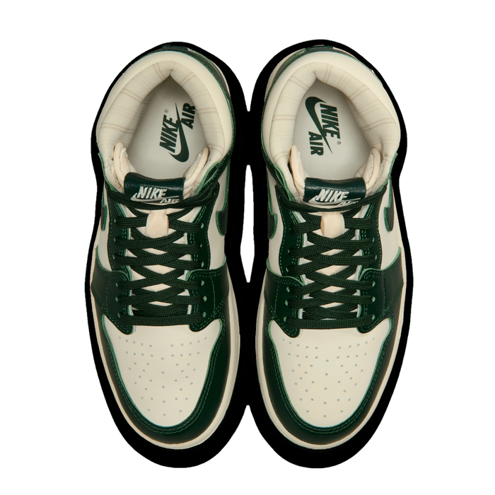 Nike Women's Air Jordan 1 Retro High Og Shoes - Pale Ivory / Pro Green / Fir / Coconut Milk - Just For Sports