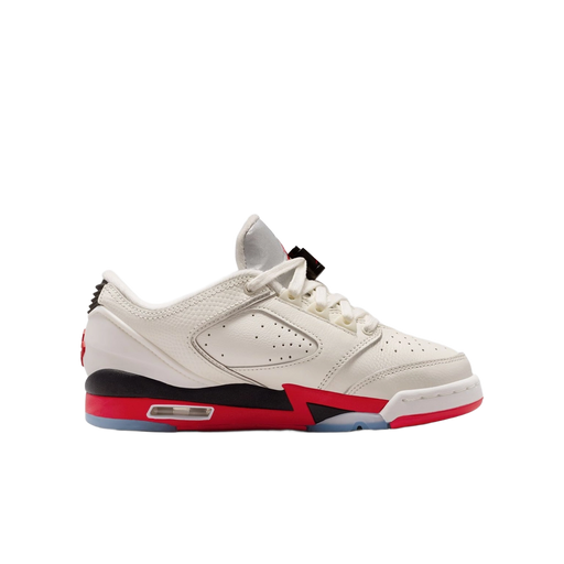 Nike Kids' Air Jordan Sixty Plus Low Shoes - Sail / Black / Reflect Silver / Fire Red - Just For Sports