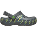 Crocs Kids' Classic Bolt Lights Clog Shoes - Carbon / Grey - Just For Sports