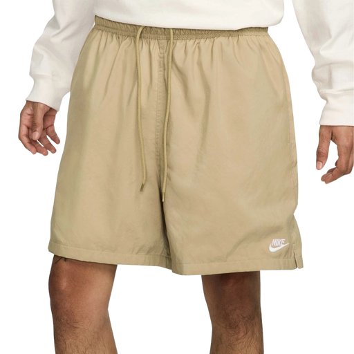 Nike Men's Club Woven Flow Shorts Apparel - Parachute Beige / White - Just For Sports