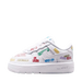 Nike Kids' Force 1 Low World Tour Shoes - White / White - Just For Sports