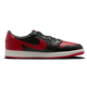 Nike Men's Jordan 1 Retro Low Og Banned Shoes - Black / Varsity Red / Summit White