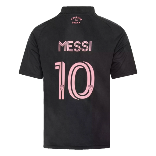 Adidas Kids' Inter Miami Cf 26/27 Away Jersey Messi Apparel - Black / Bliss Pink - Just For Sports