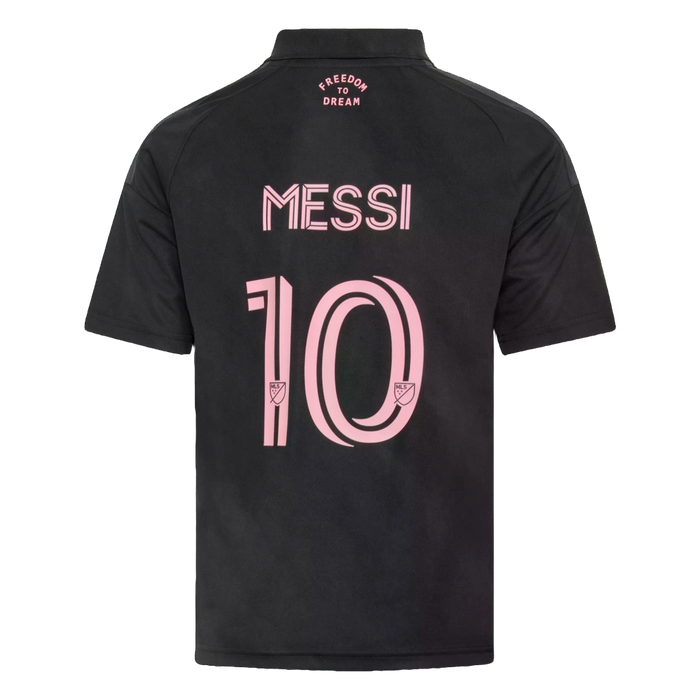 Adidas Kids' Inter Miami Cf 26/27 Away Jersey Messi Apparel - Black / Bliss Pink - Just For Sports
