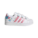 Adidas Kids' Disney Superstar Ii Comfort Closure Shoes Shoes - Cloud White / Light Pink / Lucid Aquamarine - Just For Sports