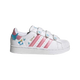 Adidas Kids' Disney Superstar Ii Comfort Closure Shoes Shoes - Cloud White / Light Pink / Lucid Aquamarine