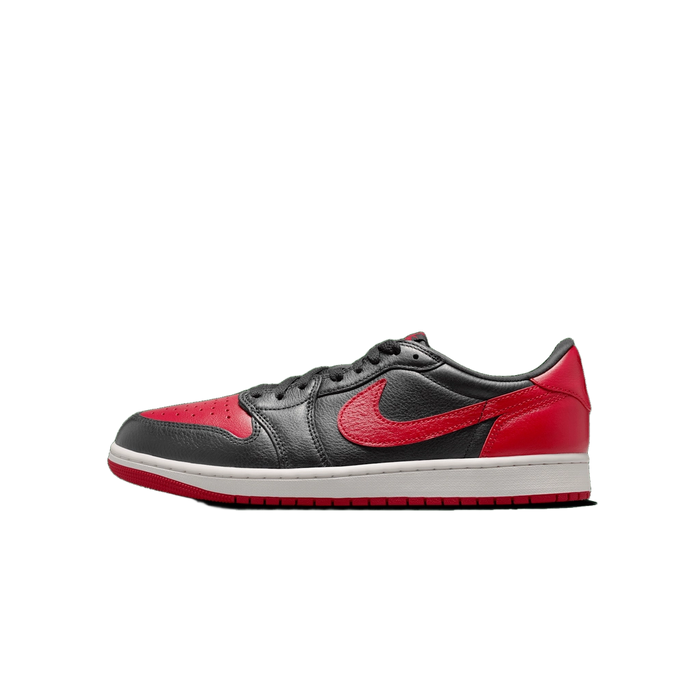 Nike Men's Jordan 1 Retro Low Og Banned Shoes - Black / Varsity Red / Summit White - Just For Sports