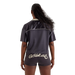 Adidas Women's Originals Cropped Soccer Jersey Apparel - Utility Black - Just For Sports