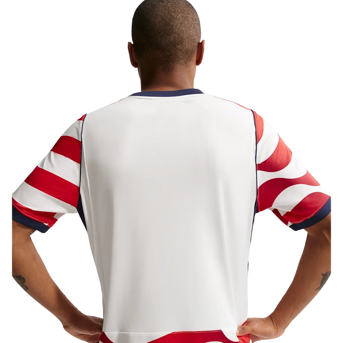 Nike Men's Usmnt 2026 Stadium Home Dri-Fit Soccer Replica Jersey Apparel - Sail / Midnight Navy / Red - Just For Sports