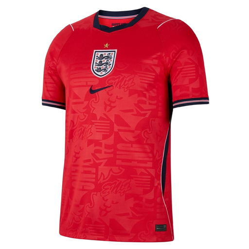 Nike Men's England 2026 Stadium Away Dri-Fit Football Replica Shirt Apparel - Speed Red / Obsidian / White - Just For Sports