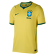 Nike Men's Brazil 2026 Stadium Home Dri-Fit Soccer Jersey Apparel - Canary / Light Menta / Geode Teal