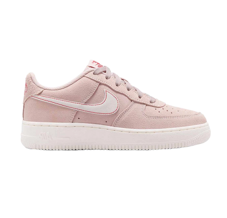 Nike Kids' Air Force 1 Lv8 Shoes - Silt Red / University Red / Sail - Just For Sports