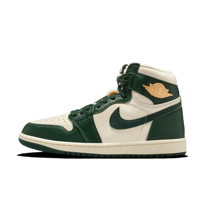 Nike Women's Air Jordan 1 Retro High Og Shoes - Pale Ivory / Pro Green / Fir / Coconut Milk - Just For Sports