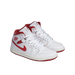 Nike Men's Air Jordan 1 Mid Se Shoes - White / Dune Red / Sail / Lobster - Just For Sports