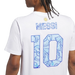 Adidas Men's M Messi N&N Away Graphic Tee Apparel - White - Just For Sports